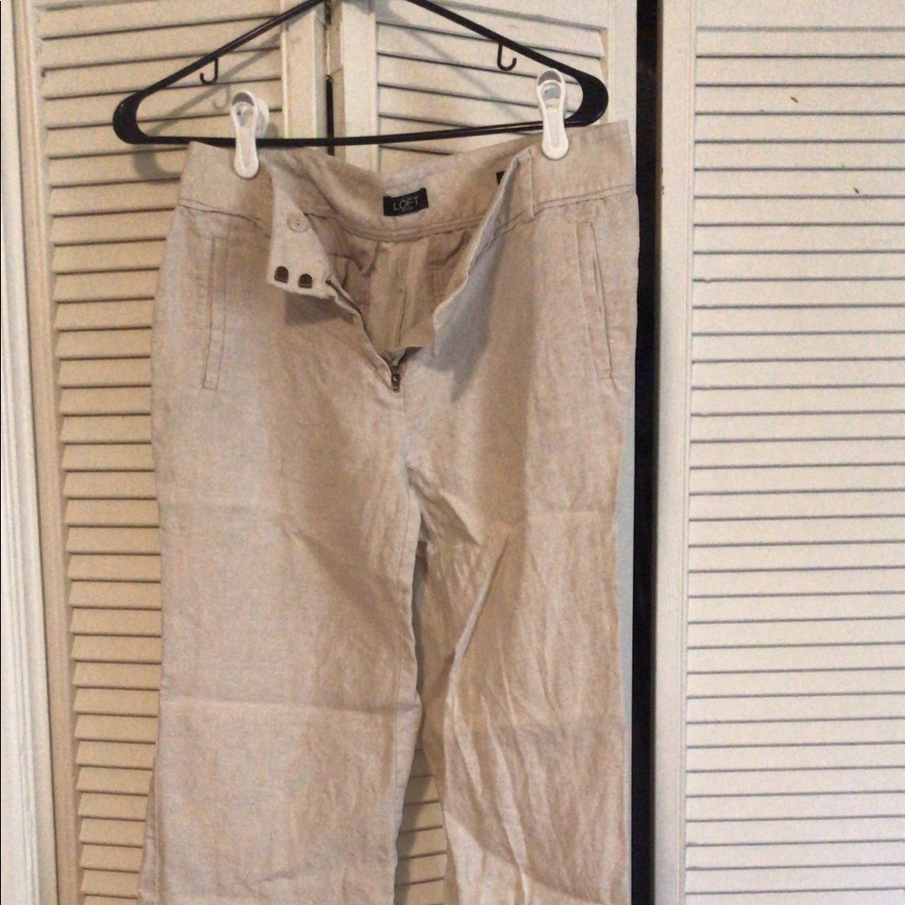 Loft Linen Pants